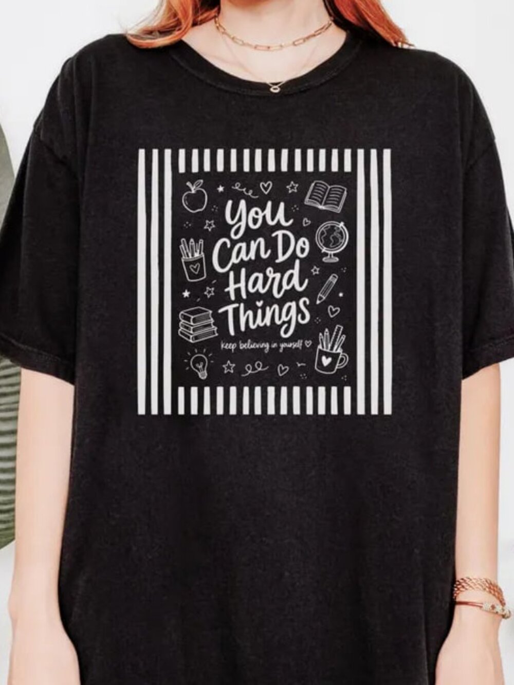 You Can Do Hard Things Shirt, Back to School Tee, Teacher Shirt Gift